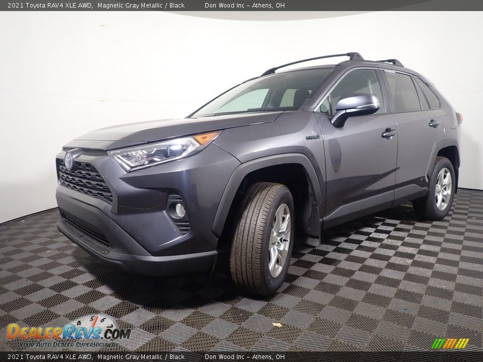 2021 Toyota RAV4 XLE AWD Magnetic Gray Metallic / Black Photo #8