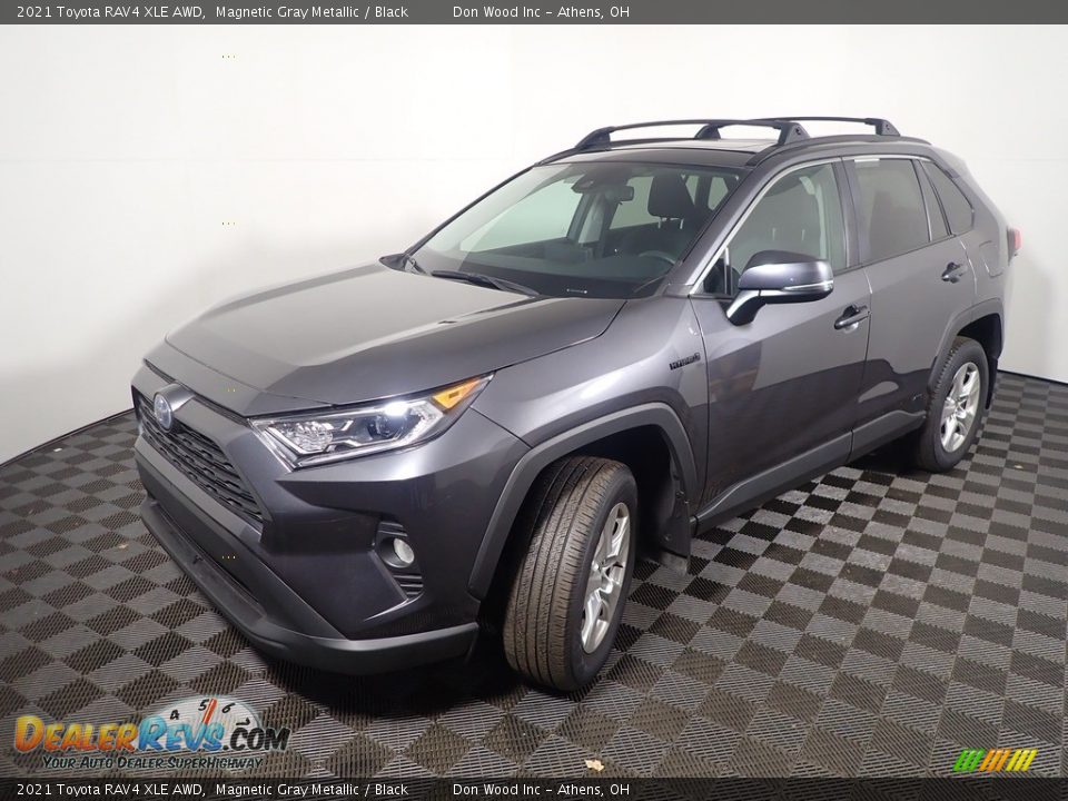 2021 Toyota RAV4 XLE AWD Magnetic Gray Metallic / Black Photo #9