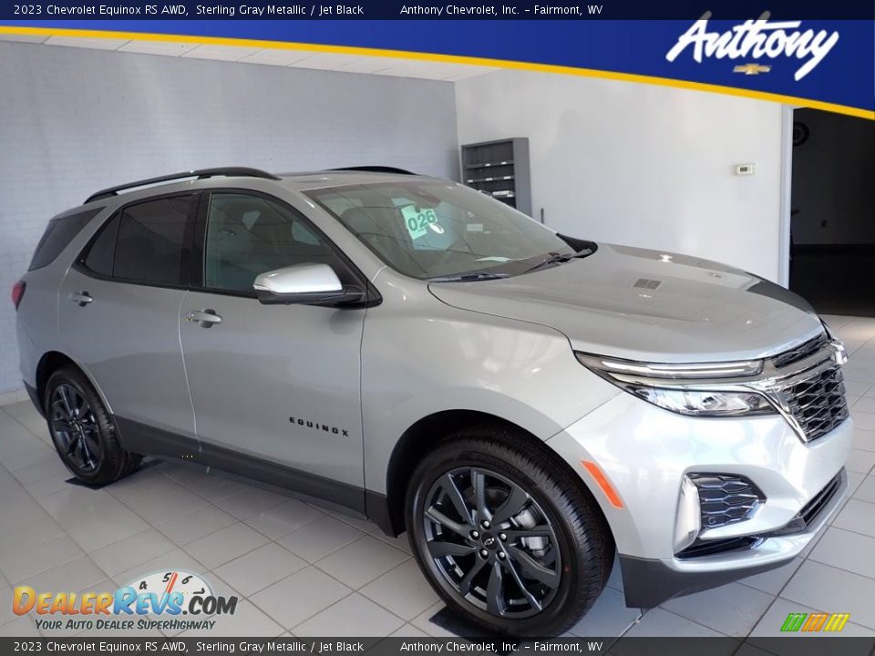 2023 Chevrolet Equinox RS AWD Sterling Gray Metallic / Jet Black Photo #1