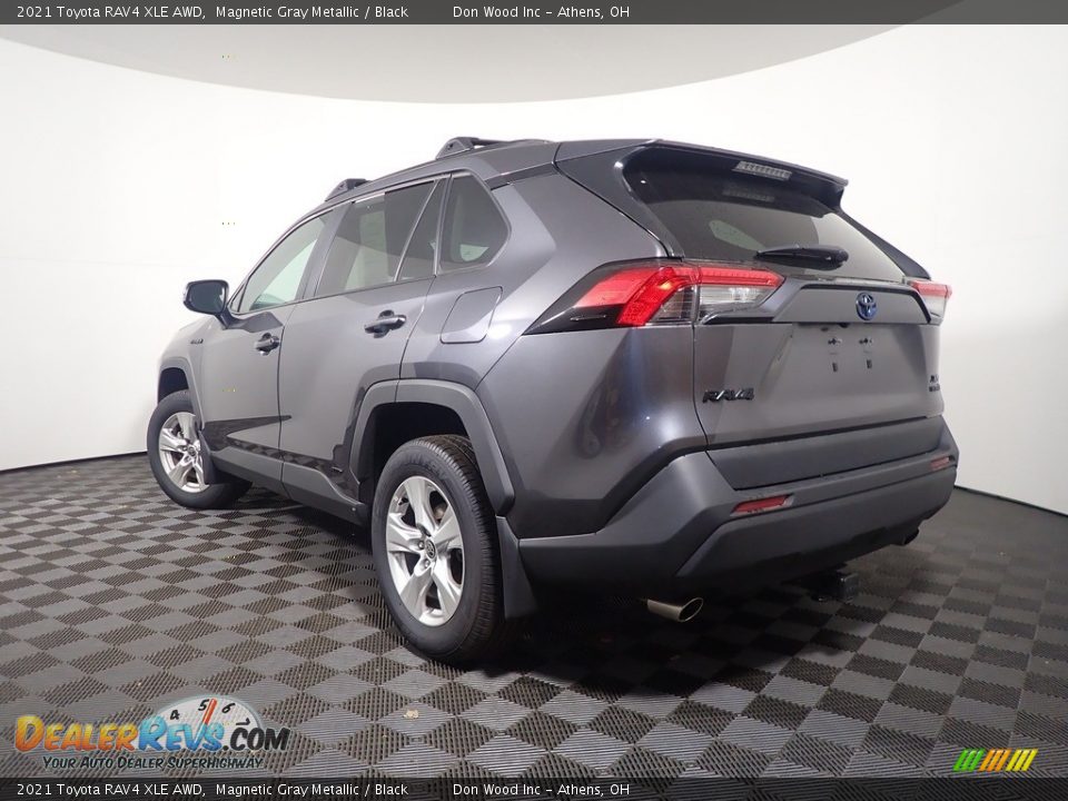 2021 Toyota RAV4 XLE AWD Magnetic Gray Metallic / Black Photo #10