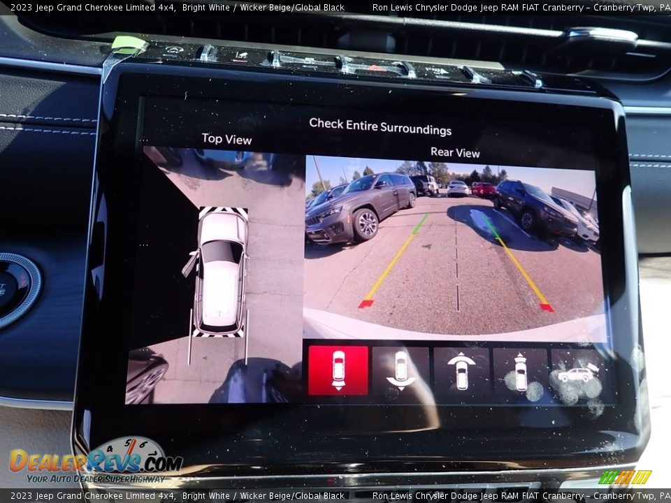 2023 Jeep Grand Cherokee Limited 4x4 Bright White / Wicker Beige/Global Black Photo #18