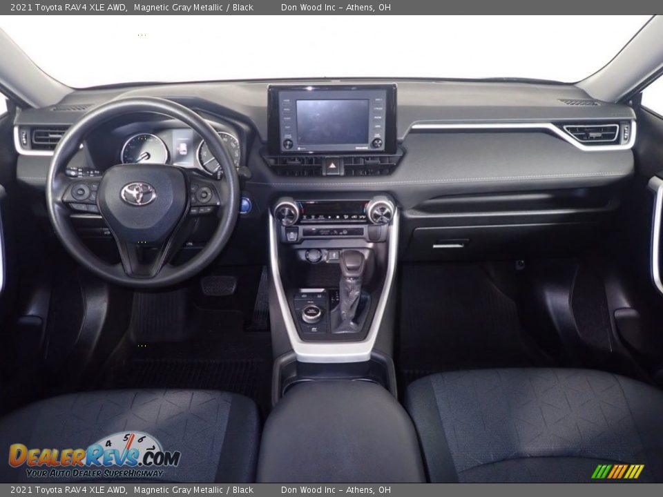 2021 Toyota RAV4 XLE AWD Magnetic Gray Metallic / Black Photo #22