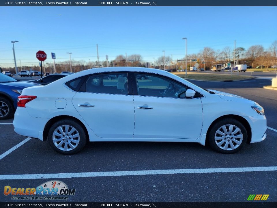 2016 Nissan Sentra SV Fresh Powder / Charcoal Photo #3