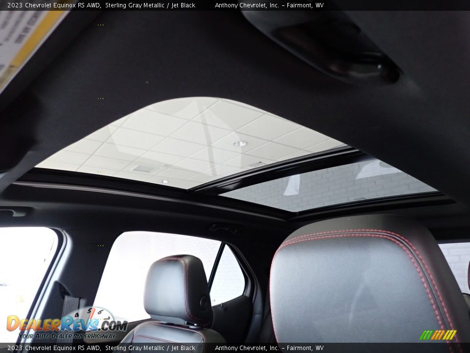 Sunroof of 2023 Chevrolet Equinox RS AWD Photo #16