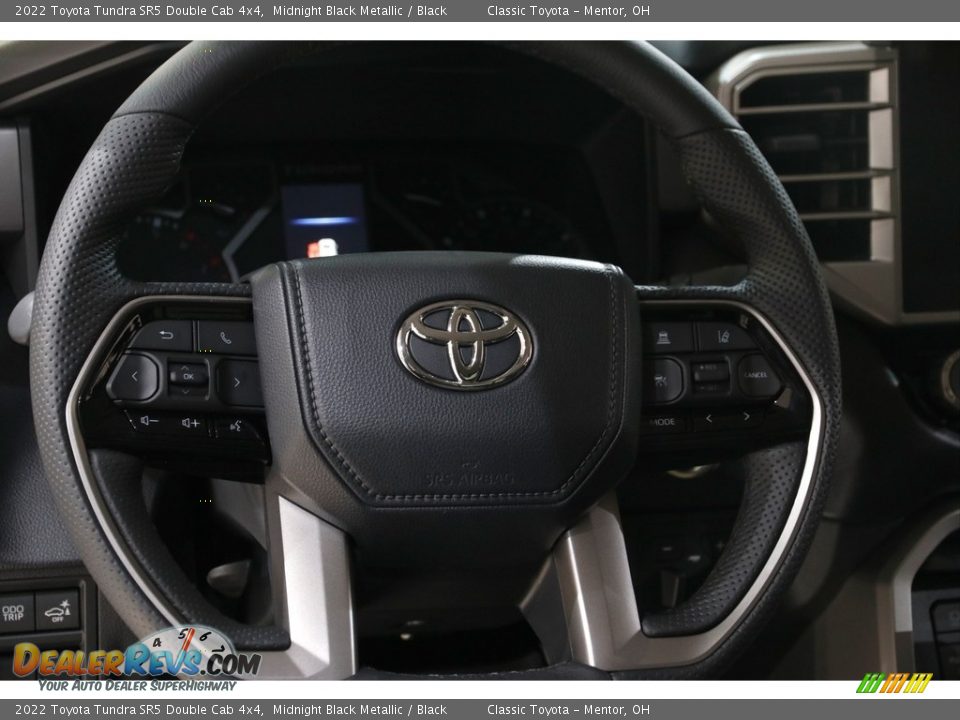 2022 Toyota Tundra SR5 Double Cab 4x4 Steering Wheel Photo #7
