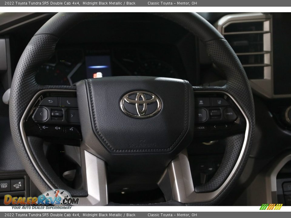2022 Toyota Tundra SR5 Double Cab 4x4 Steering Wheel Photo #7