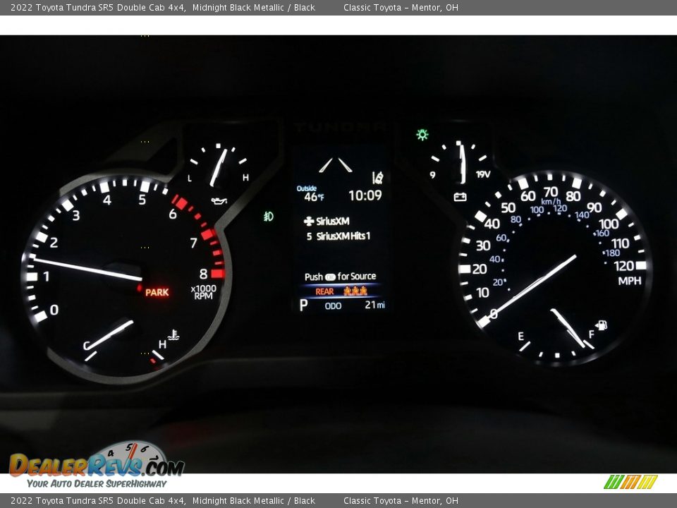 2022 Toyota Tundra SR5 Double Cab 4x4 Gauges Photo #8