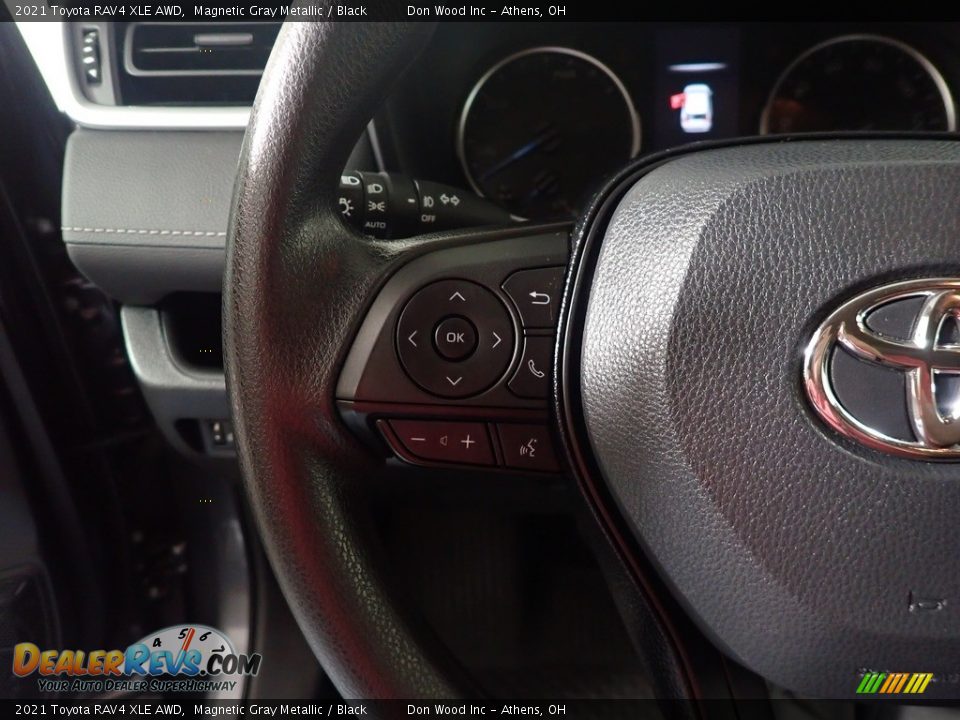 2021 Toyota RAV4 XLE AWD Magnetic Gray Metallic / Black Photo #27