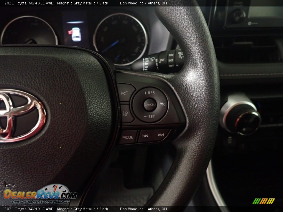 2021 Toyota RAV4 XLE AWD Magnetic Gray Metallic / Black Photo #28