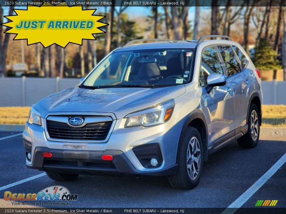 2020 Subaru Forester 2.5i Premium Ice Silver Metallic / Black Photo #1