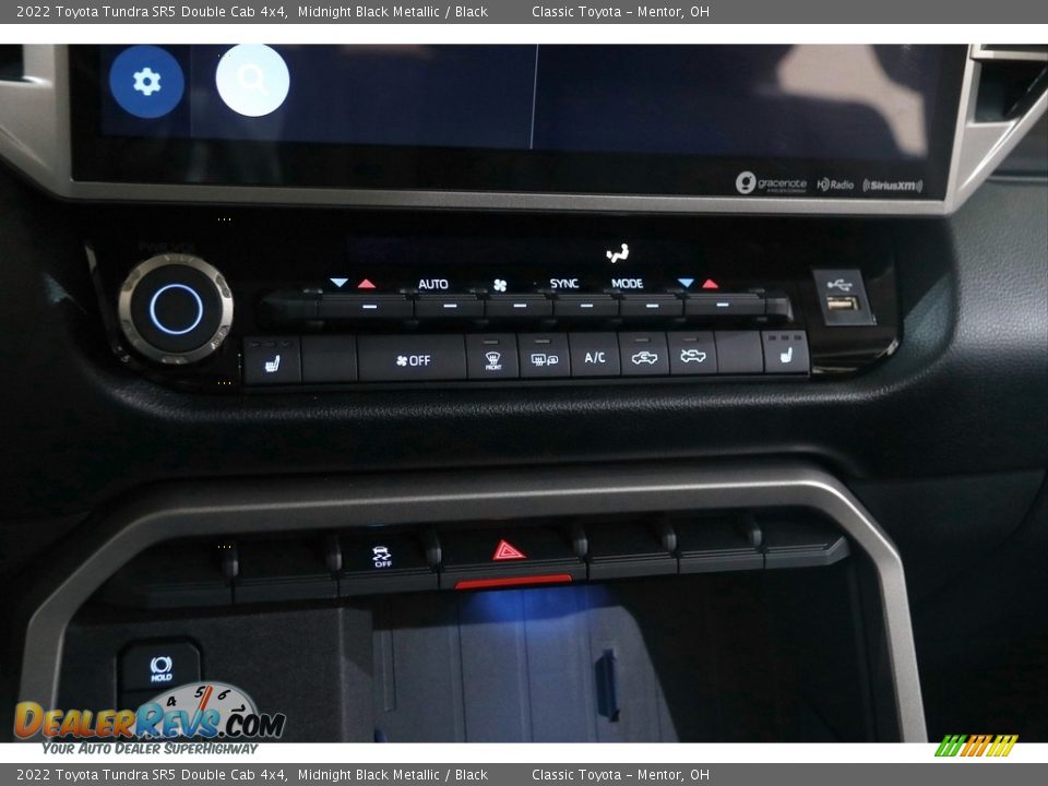 Controls of 2022 Toyota Tundra SR5 Double Cab 4x4 Photo #14