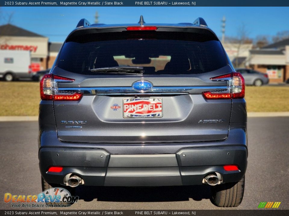 2023 Subaru Ascent Premium Magnetite Gray Metallic / Slate Black Photo #6