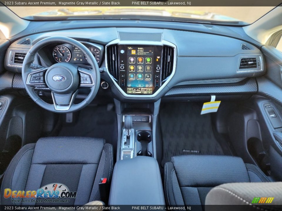 Slate Black Interior - 2023 Subaru Ascent Premium Photo #9