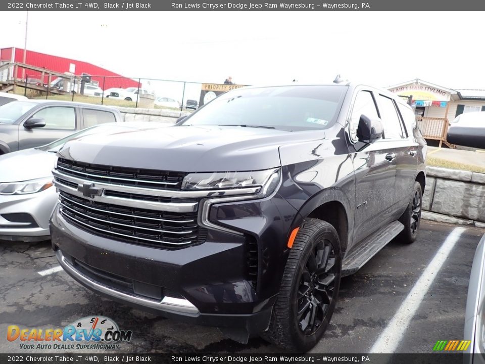 2022 Chevrolet Tahoe LT 4WD Black / Jet Black Photo #1