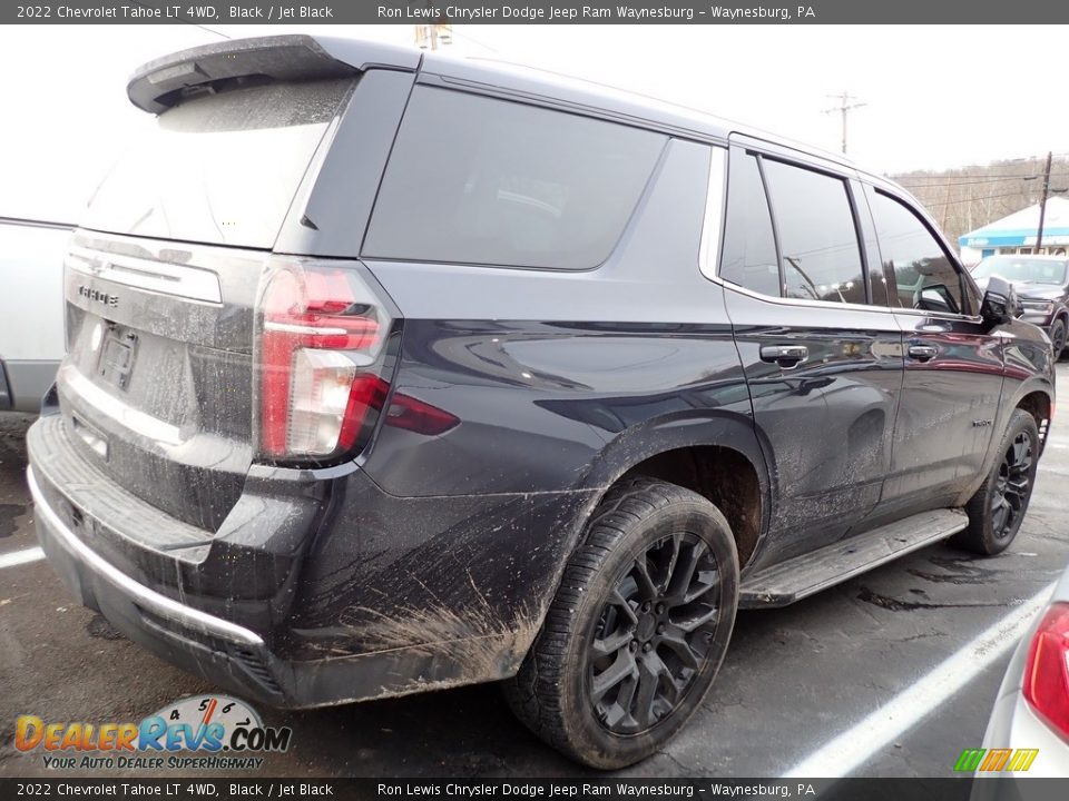 2022 Chevrolet Tahoe LT 4WD Black / Jet Black Photo #3