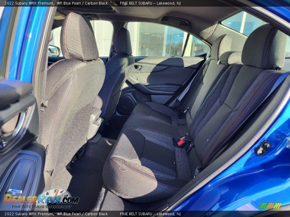 Rear Seat of 2022 Subaru WRX Premium Photo #7