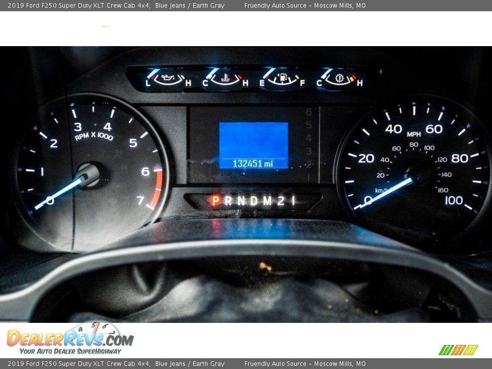 2019 Ford F250 Super Duty XLT Crew Cab 4x4 Blue Jeans / Earth Gray Photo #27