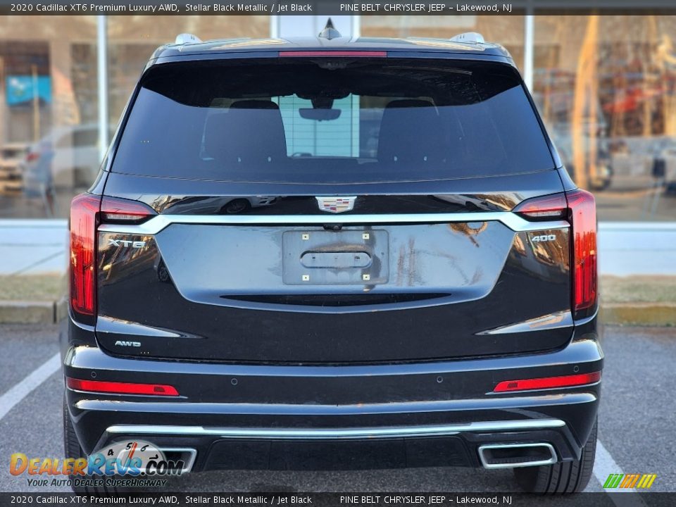 2020 Cadillac XT6 Premium Luxury AWD Stellar Black Metallic / Jet Black Photo #7
