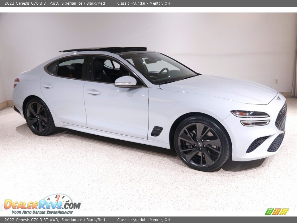 Siberian Ice 2022 Genesis G70 3.3T AWD Photo #1