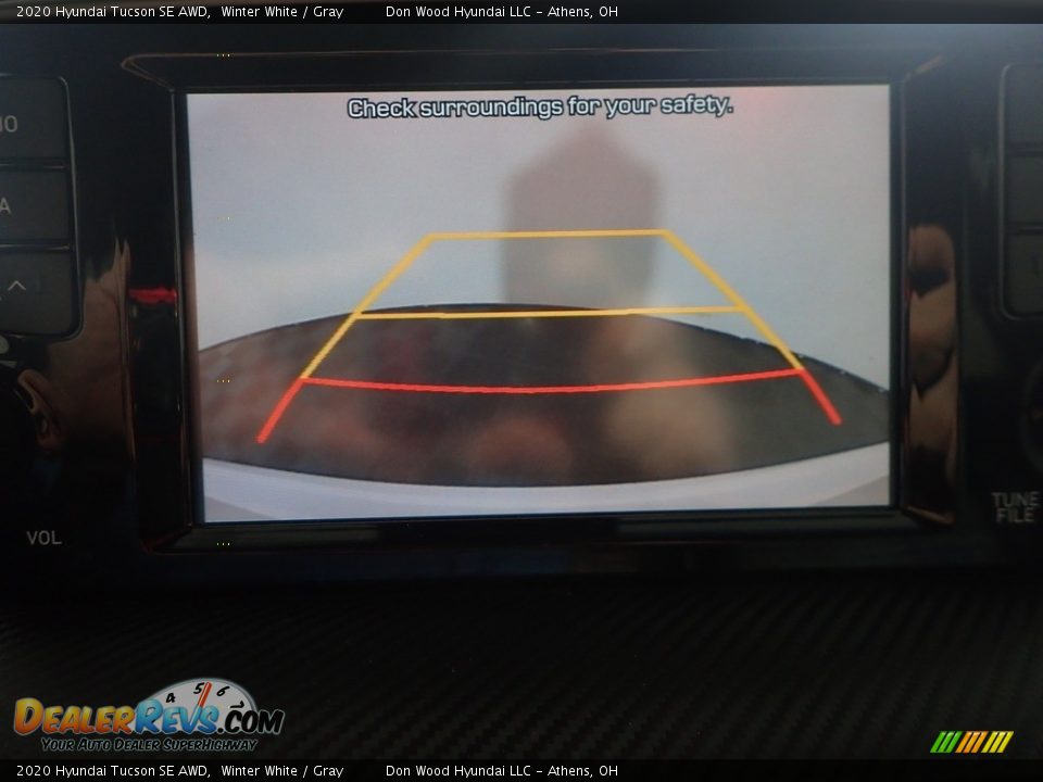 2020 Hyundai Tucson SE AWD Winter White / Gray Photo #2