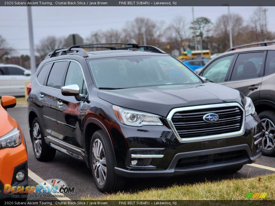 2020 Subaru Ascent Touring Crystal Black Silica / Java Brown Photo #3