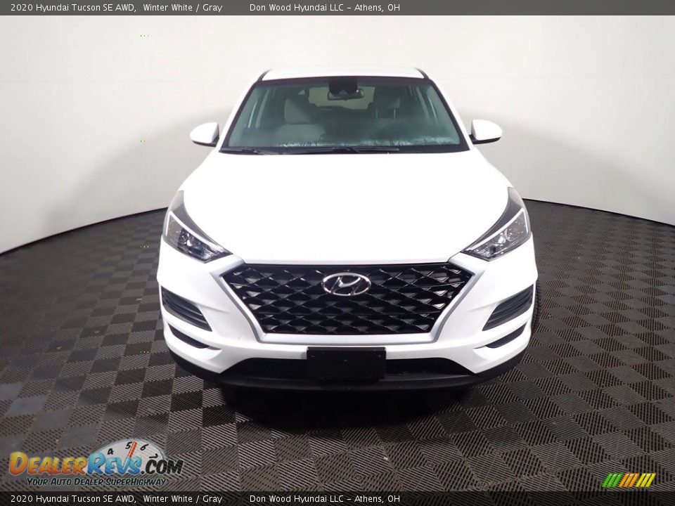 2020 Hyundai Tucson SE AWD Winter White / Gray Photo #4