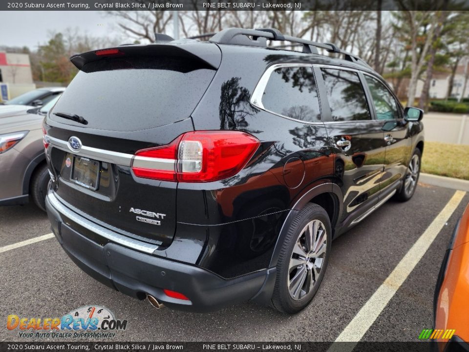 2020 Subaru Ascent Touring Crystal Black Silica / Java Brown Photo #4