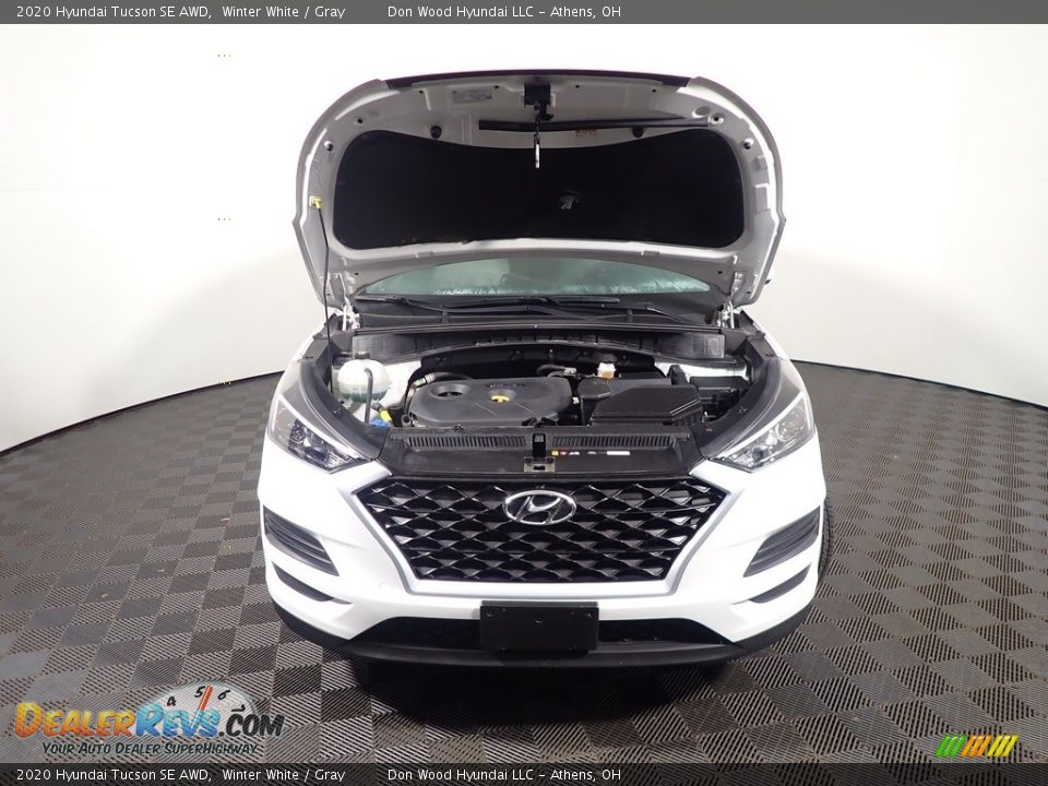 2020 Hyundai Tucson SE AWD Winter White / Gray Photo #5