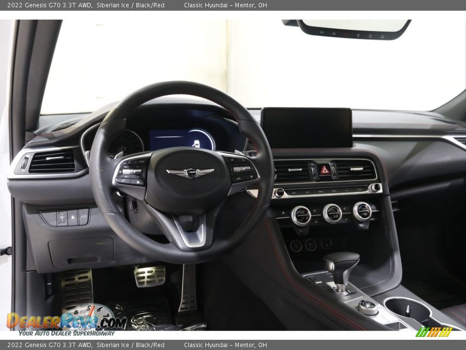 Dashboard of 2022 Genesis G70 3.3T AWD Photo #6