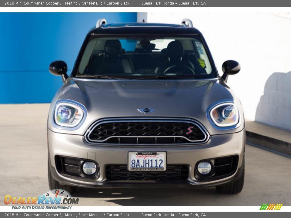 2018 Mini Countryman Cooper S Melting Silver Metallic / Carbon Black Photo #7