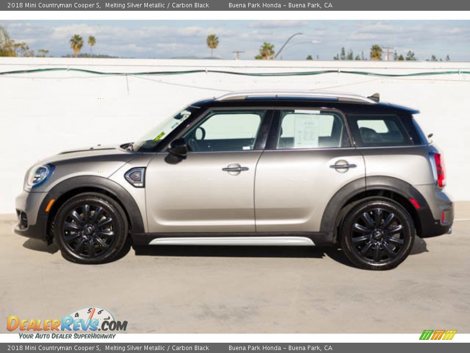 2018 Mini Countryman Cooper S Melting Silver Metallic / Carbon Black Photo #8