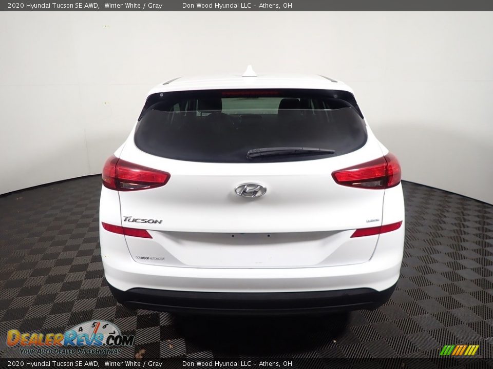 2020 Hyundai Tucson SE AWD Winter White / Gray Photo #11