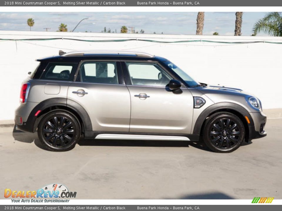 2018 Mini Countryman Cooper S Melting Silver Metallic / Carbon Black Photo #12