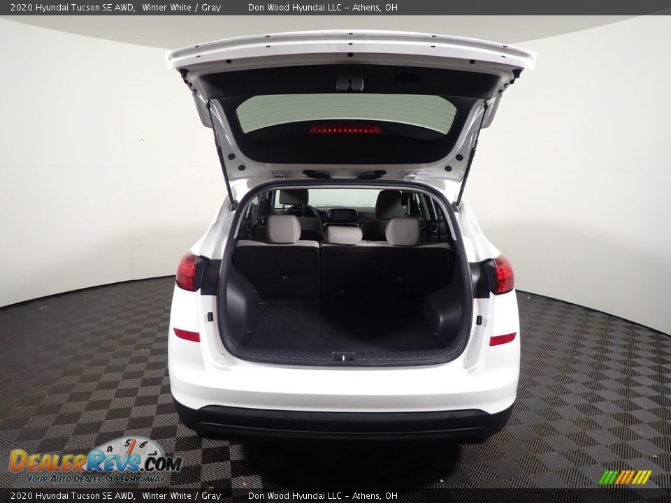 2020 Hyundai Tucson SE AWD Winter White / Gray Photo #12