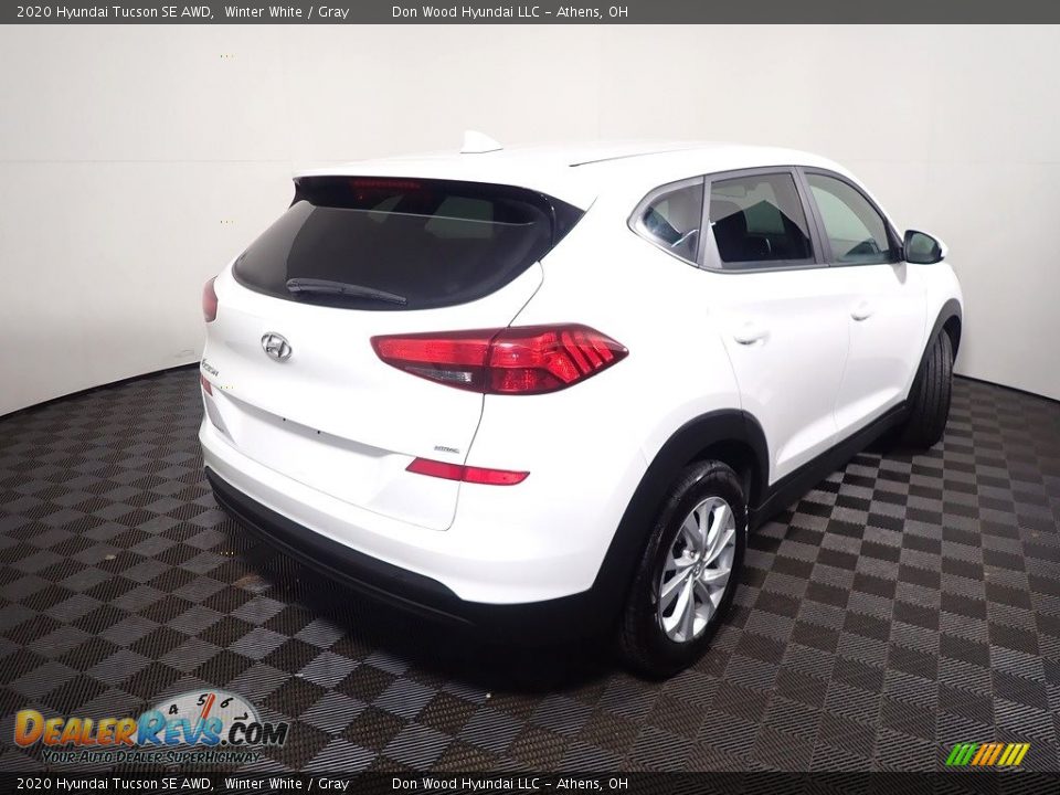 2020 Hyundai Tucson SE AWD Winter White / Gray Photo #15
