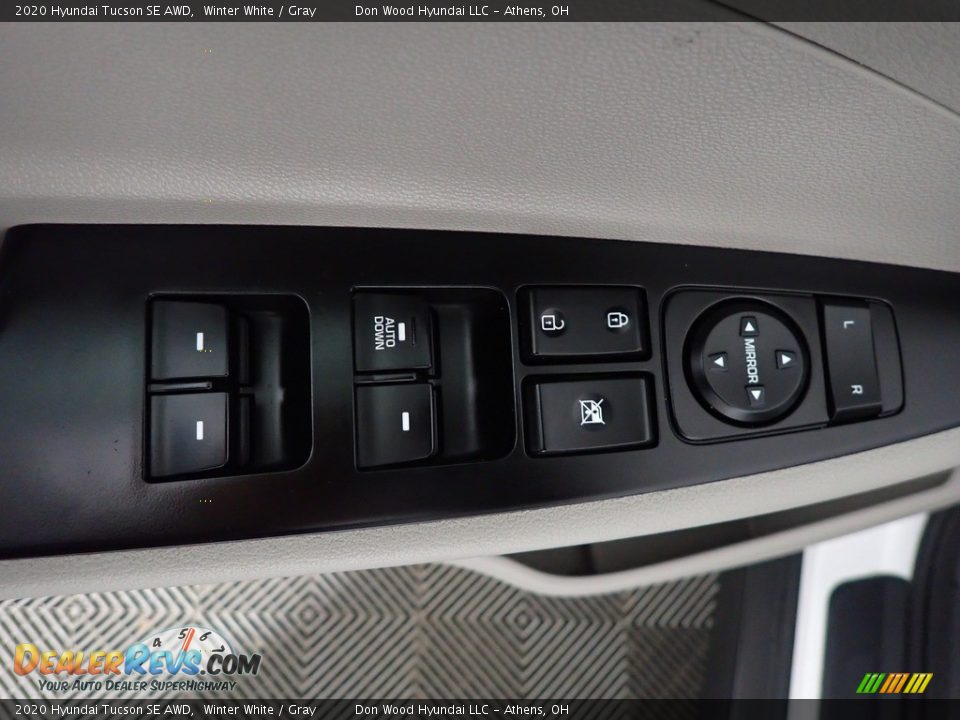 2020 Hyundai Tucson SE AWD Winter White / Gray Photo #17