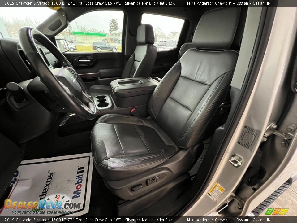 2019 Chevrolet Silverado 1500 LT Z71 Trail Boss Crew Cab 4WD Silver Ice Metallic / Jet Black Photo #15