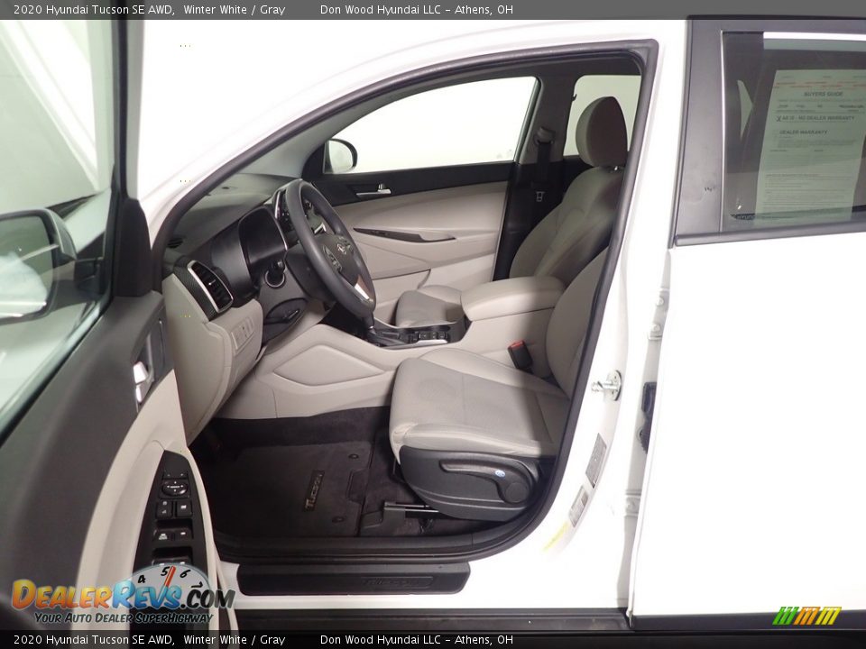2020 Hyundai Tucson SE AWD Winter White / Gray Photo #18