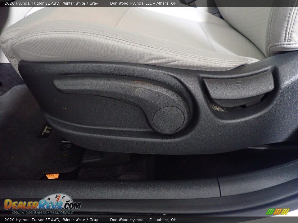 2020 Hyundai Tucson SE AWD Winter White / Gray Photo #19