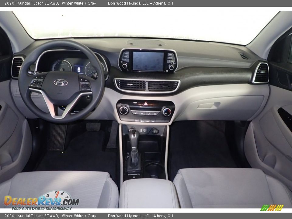 2020 Hyundai Tucson SE AWD Winter White / Gray Photo #20