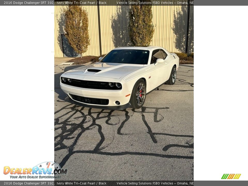 2016 Dodge Challenger SRT 392 Ivory White Tri-Coat Pearl / Black Photo #1