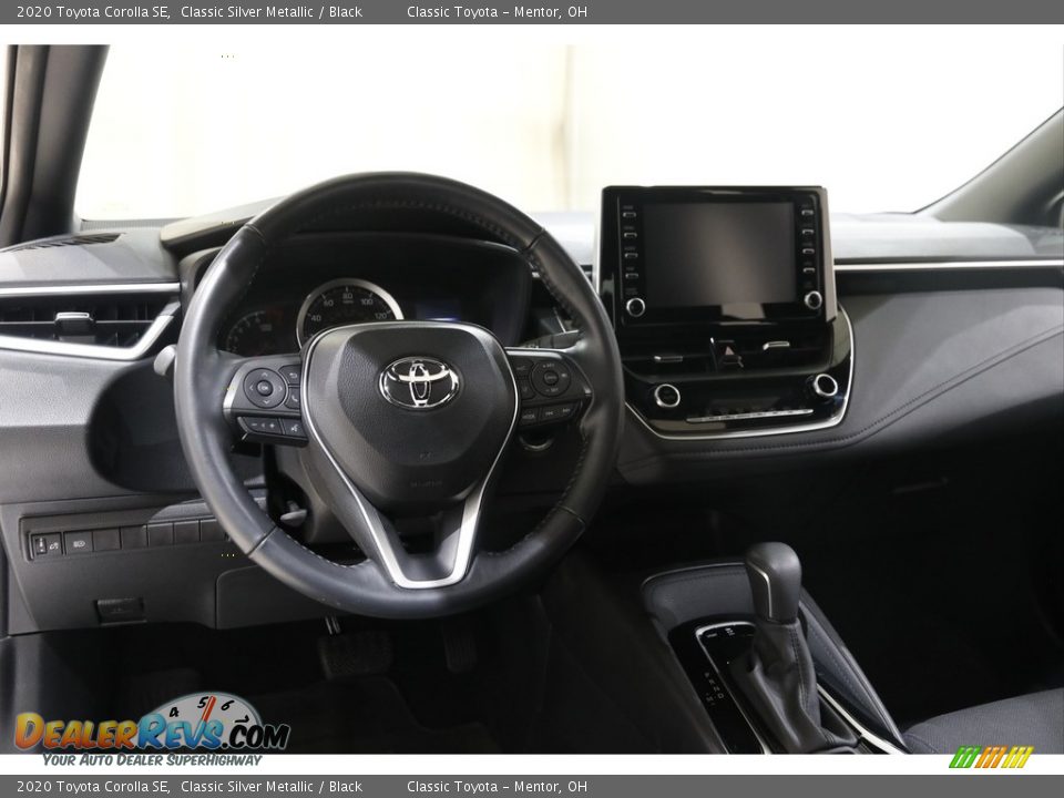 2020 Toyota Corolla SE Classic Silver Metallic / Black Photo #6