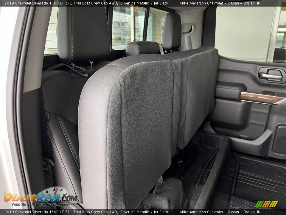 2019 Chevrolet Silverado 1500 LT Z71 Trail Boss Crew Cab 4WD Silver Ice Metallic / Jet Black Photo #27