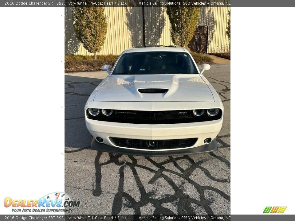 2016 Dodge Challenger SRT 392 Ivory White Tri-Coat Pearl / Black Photo #12