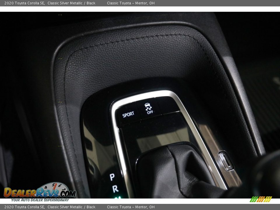 2020 Toyota Corolla SE Classic Silver Metallic / Black Photo #13