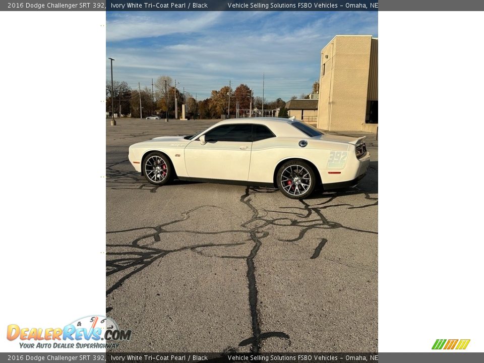 2016 Dodge Challenger SRT 392 Ivory White Tri-Coat Pearl / Black Photo #14