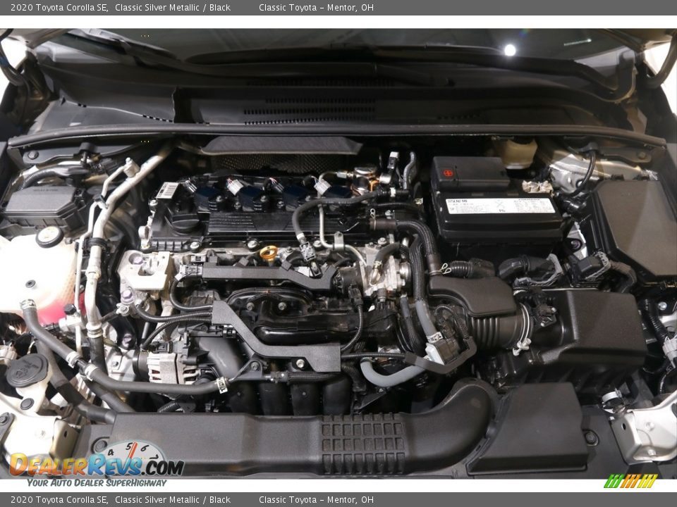 2020 Toyota Corolla SE Classic Silver Metallic / Black Photo #18