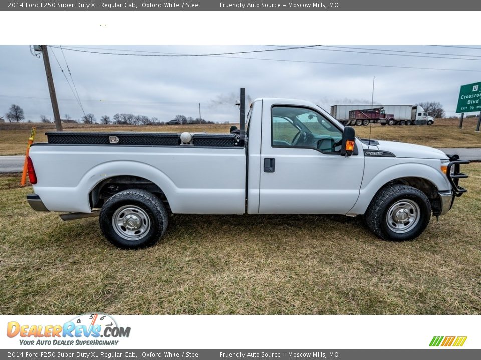 2014 Ford F250 Super Duty XL Regular Cab Oxford White / Steel Photo #2