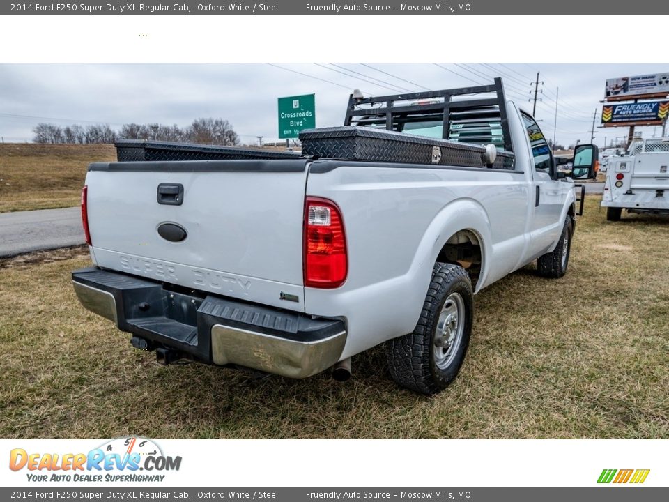 2014 Ford F250 Super Duty XL Regular Cab Oxford White / Steel Photo #3