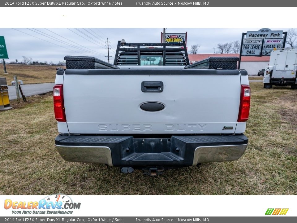 2014 Ford F250 Super Duty XL Regular Cab Oxford White / Steel Photo #4